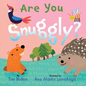 The cover has a cartoon of a porcupine, gopher, woodpecker, and bee outside in the woods.